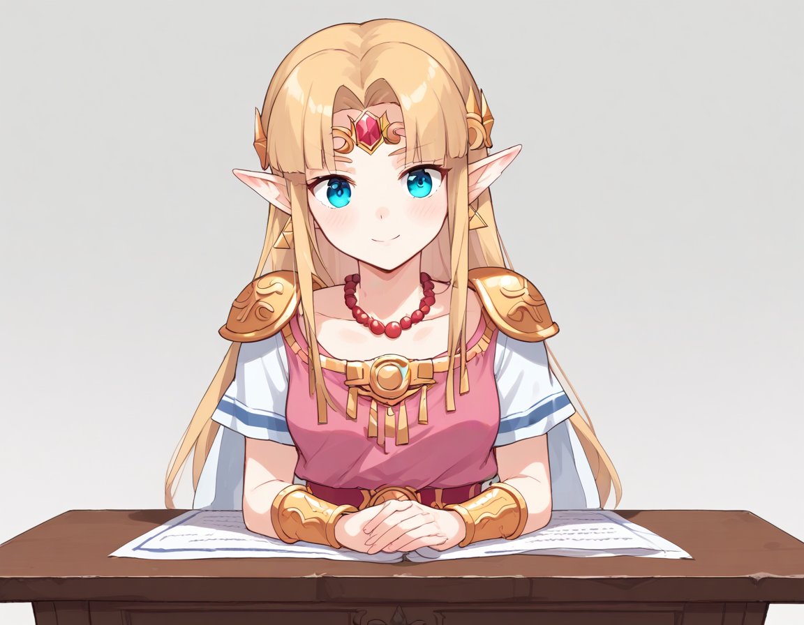 <lora:princess_zelda_XL_pony_bf16_v1:1>1girl, princess zelda, sitting on desk,, BREAK score_9, score_8_up, score_7_up, BREAK source_anime, rating_explicit, best quality, masterpiece, uncensored,<lora:sdxl_lightning_4step_lora:1>(clear eyes:1.2),clear art,zPDXLpg