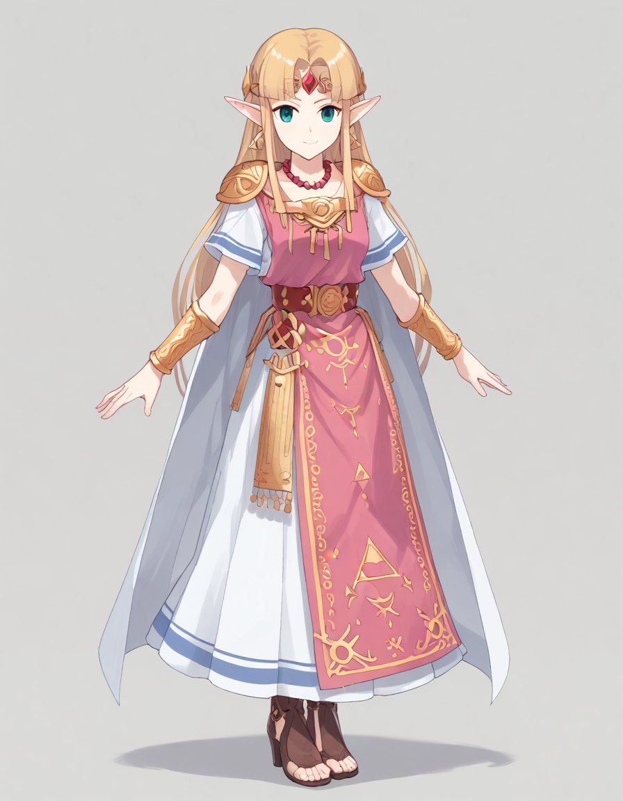 <lora:princess_zelda_XL_pony_bf16_v1:1>1girl, princess zelda, full body,, BREAK score_9, score_8_up, score_7_up, BREAK source_anime, rating_explicit, best quality, masterpiece, uncensored,<lora:sdxl_lightning_4step_lora:1>(clear eyes:1.2),clear art,zPDXLpg