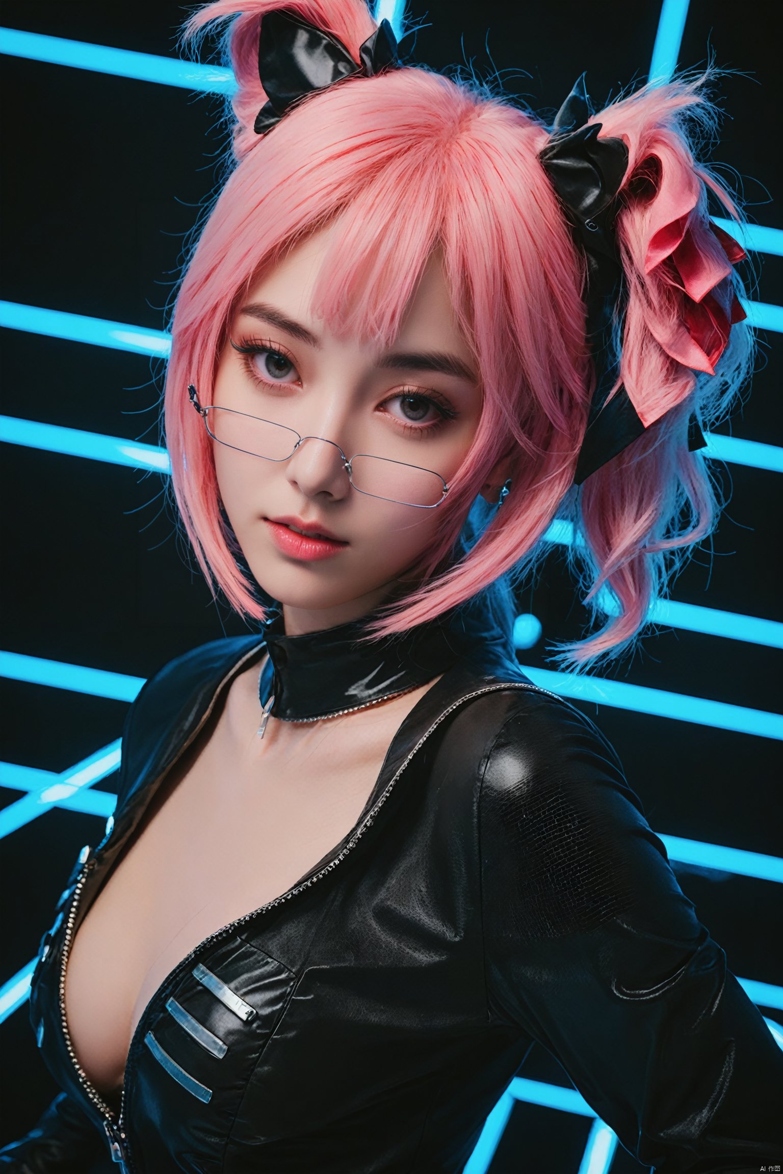  ultra high res,(realistic:1.4),deep shadow,(best quality, masterpiece),hubggirl,
3D Stereo Matrix style of Retro Vector Graphics - Geometry Wars \(game\),drawing with Line segments and vector grid,1girl,pink hair, emitting a sense of arrogance,beauty,dressed,