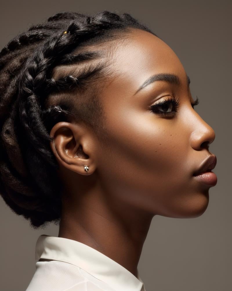 <lora:Sexy-Jamaican:1> dark skin, black hair, afro braids, dreadlocks, just face,  <lora:epi_noiseoffset2:1> <lora:LORA-XenoDetailer-v2:1>    