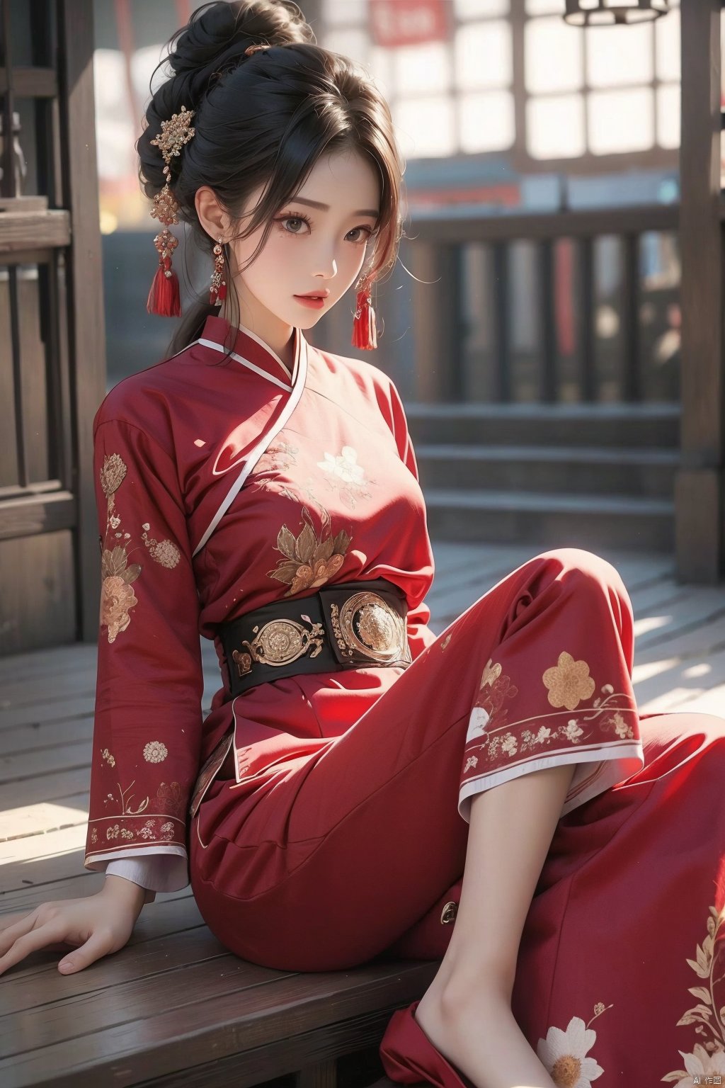 1girl.chainese drees,

