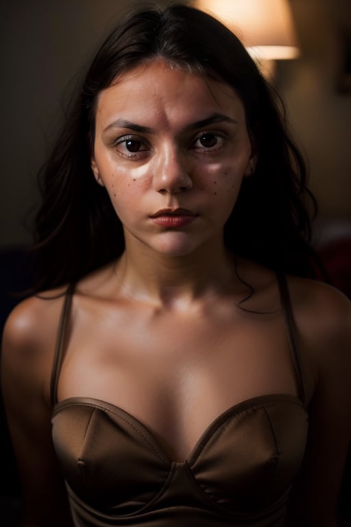 RAW photo, woman sexy, dafne keen, 8k uhd, high quality, film grain, perfect body, ((detailed gorgeous face)), (((full body:1.2))), ((brown big eyes)), ultra realistic, detailed and intricate, cinematic lighting, ultra detailed, sharp focus, Leica 35mm F2.8, poster,photorealistic.,photorealistic,analog,d4fne