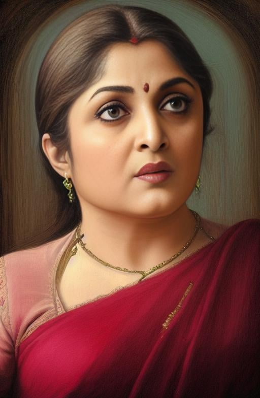 RamyaKrishnan,<lora:RamyaKrishnanSD1.5:1>painting, portrait, pencil drawing, genius da Vinci, ,Italian Renaissance artists, Italian Renaissance, painting style Romanticism, Middle Ages, Italian art, portrait painting, depth of field, high quality, hyperrealistic, HD, 8K, very detailed