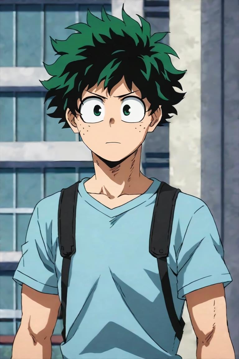 score_9, score_8_up, score_7_up, score_6_up, score_5_up, score_4_up, BREAK source_anime, anime screencap, anime coloring, official style, , upper body, , 1boy, solo, male focus, <lora:izuku_midoriya_pony:0.9>, izuku_midoriya, , , , , The Tower of Shadows, , <lora:sdxl_lightning_8step_lora:1>