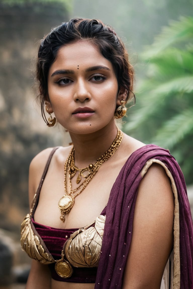 teen skinny girl, erotic, busty wet , thick, photography, Stoic, ancient goddess, cinematic, jewellery, 4k, epic, desi, detailed photograph, shot on kodak detailed, bokeh, cinematic, hbo, volumetric fog, volumetric light