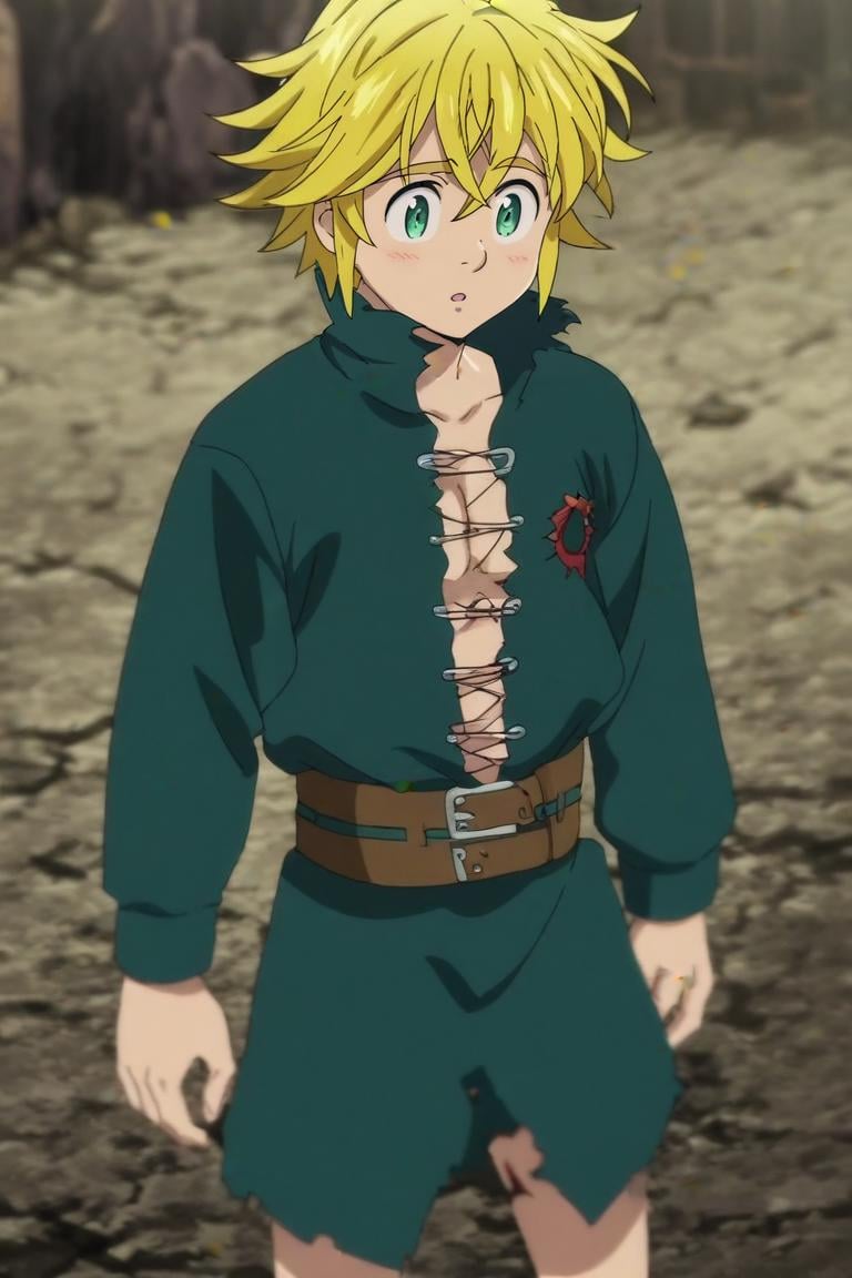 score_9, score_8_up, score_7_up, score_6_up, score_5_up, score_4_up, BREAK source_anime, anime screencap, , official style, , , depth of field, 1boy, solo, male focus, <lora:meliodas_nanatsu_no_taizai_pony:0.94>, meliodas_nanatsu_no_taizai, , zombie hunter costume, grimdark, , <lora:sdxl_lightning_8step_lora:1>