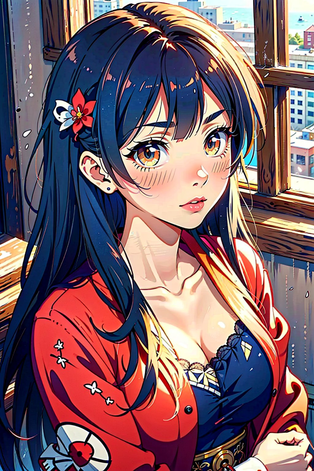 Chizuru Ichinose, the beloved protagonist of the popular anime series "Rent-a-Girlfriend," is known for her stunning beauty and unique charm. With her long, flowing black hair, captivating hazel eyes, and delicate features, she is truly a sight to behold.
As a talented kabuki actress, Chizuru has a grace and poise that sets her apart from her peers. She is intelligent, kind-hearted, and fiercely independent, making her a role model for young women everywhere.
Despite her seemingly perfect exterior, Chizuru has her own set of insecurities and struggles, which make her a relatable and endearing character. Her complex personality and emotional depth make her a fascinating subject for a writing prompt.
Imagine a scene where Chizuru is backstage at a kabuki theater, preparing for her performance. She is alone, lost in thought, when suddenly she hears a faint melody coming from a nearby room. Curious, she follows the sound and discovers a young girl playing a shamisen.
The girl is shy and hesitant at first, but Chizuru's kind and encouraging words help her to open up. As they spend the afternoon together, Chizuru learns about the girl's dreams and aspirations, and is reminded of her own passion for the stage.
This scene could explore the theme of mentorship and the power of music to bring people together. It could also delve into Chizuru's own struggles and insecurities, as she reflects on her own journey to becoming a successful kabuki actress.
Overall, Chizuru Ichinose is a rich and complex character, with a deep inner world that is just waiting to be explored. Whether you choose to focus on her beauty, her talent, or her emotional depth, there are countless ways to bring this beloved anime character to life on the page.