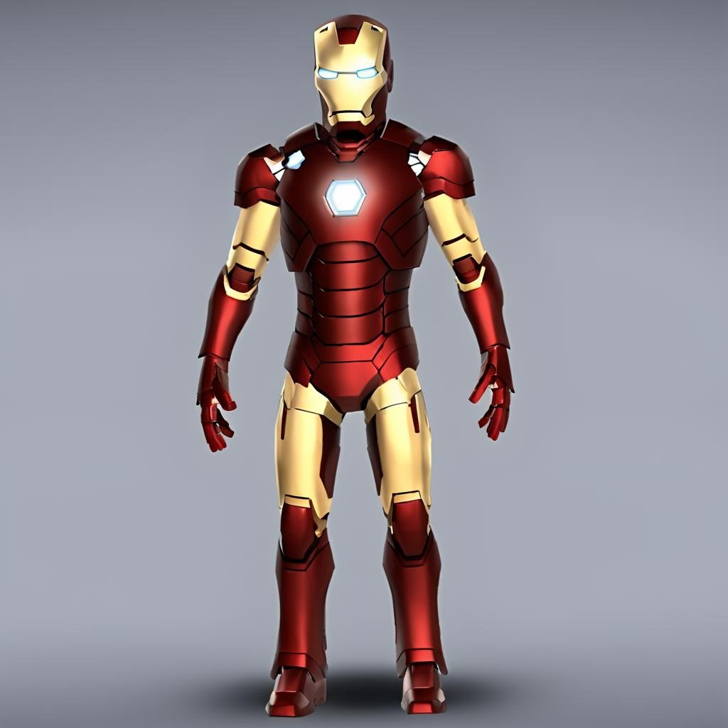 iron man,  xbox avatar, <lora:XboxAvatarConfig4SNRWithTENoRP:1>