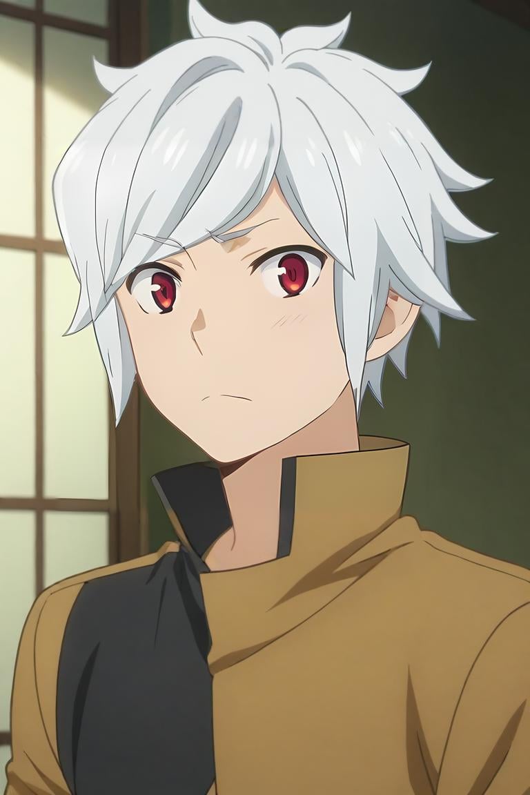 score_9, score_8_up, score_7_up, source_anime, anime screencap, , official style, looking at viewer, , , 1boy, solo, male focus, <lora:bell_cranel_pony:0.84>, bell_cranel, white hair, red eyes, , feudal japan, Hands on the forehead, displaying fatigue or exhaustion, <lora:sdxl_lightning_8step_lora:1>