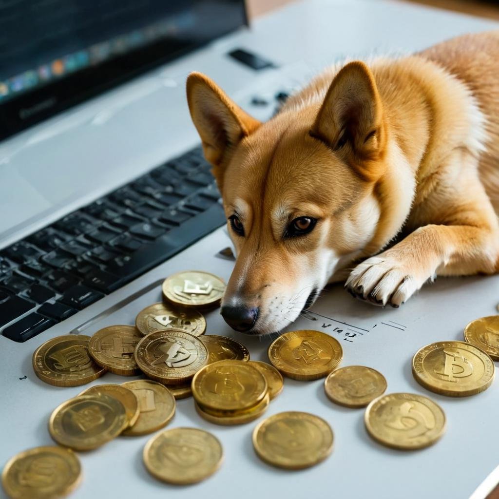 dogecoin artstyle, Accounting firm <lora:Dogecoin artstyle - Trigger is Dogecoin Artstyle:1>