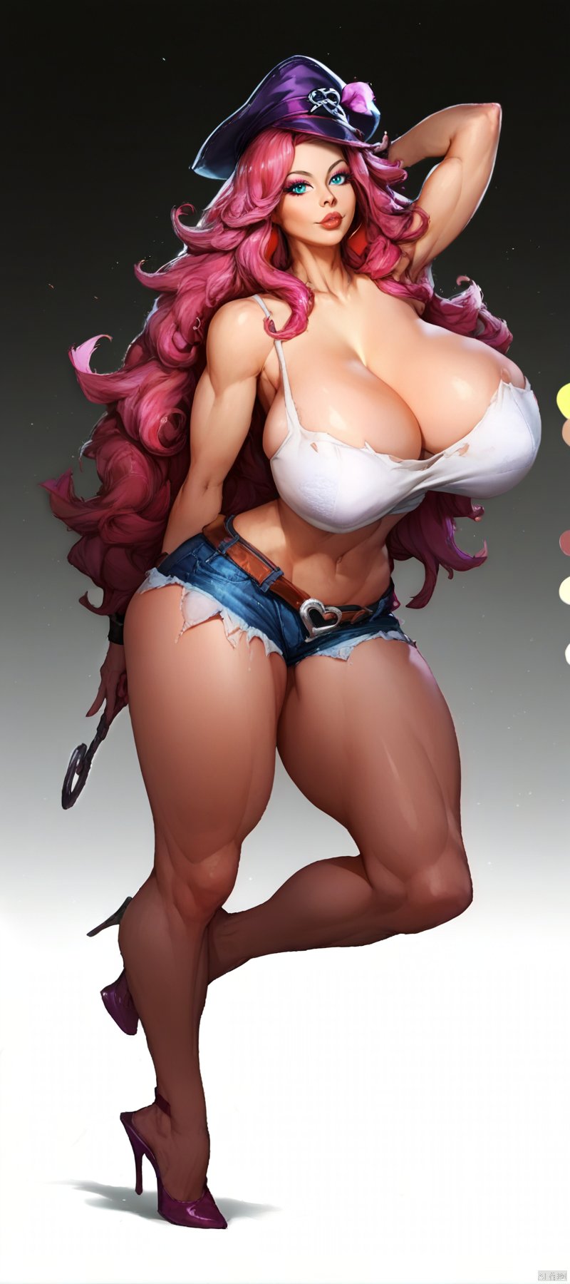 score_9, score_8_up, score_7_up, score_6_up,Poison, ((character_sheet)),((multiple_views))
1girl,cexpressions,turnaround,COLORFUL GRADIENT,crouched on tiptoes. Dragon crown style.,Heavenly Breasts,score_9 score_8_up score_7_up