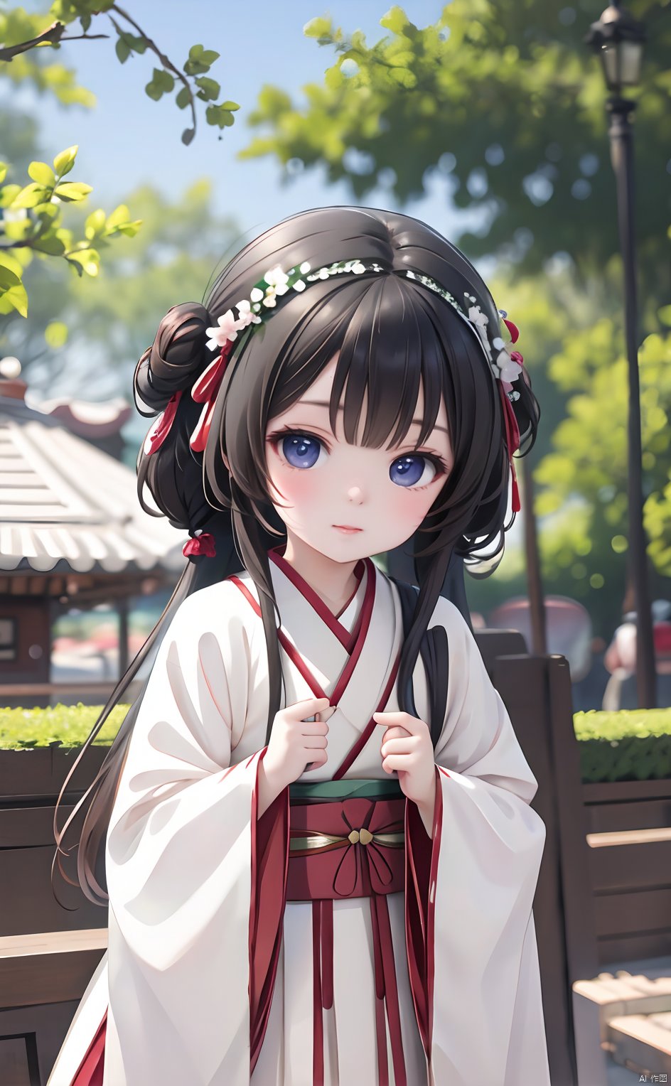  masterpiece,8k,best quality,loli,solo,(depth of field),hanfu