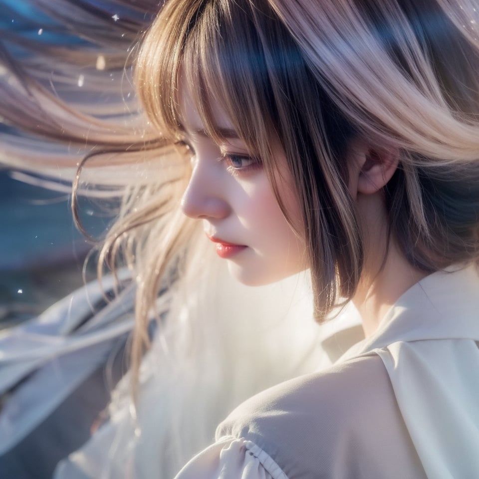 {{best quality}}, {{masterpiece}}, {{ultra-detailed}}, {illustration}, {detailed light}, {an extremely delicate and beautiful}, a girl, {beautiful detailed eyes}, stars in the eyes, messy floating hair, colored inner hair, Starry sky adorns hair, depth of field