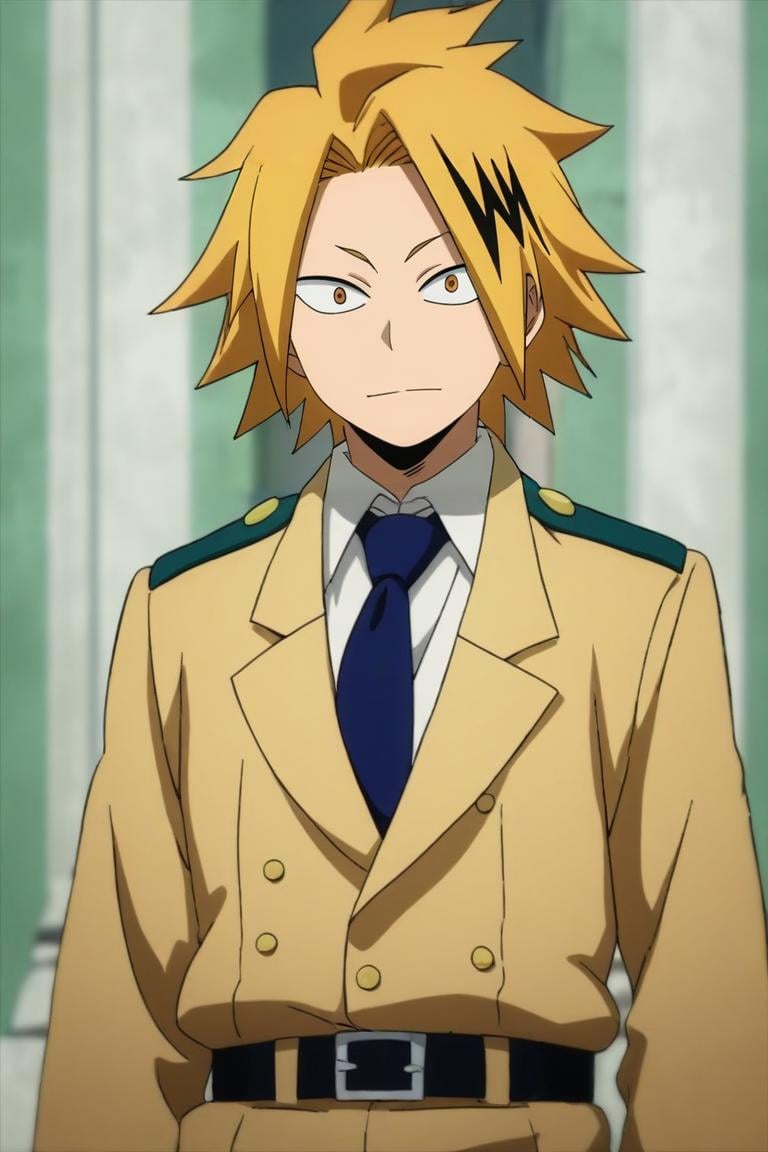 score_9, score_8_up, score_7_up, source_anime, semi-realistic, looking at viewer, , depth of field, 1boy, solo, male focus, <lora:denki_kaminari_pony:0.96>, denki_kaminari, , , world war 1, , <lora:sdxl_lightning_8step_lora:1>