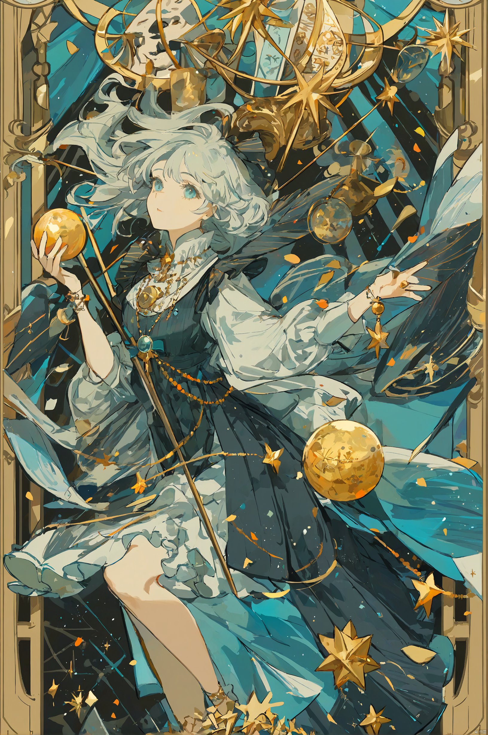 1girl,TAROT,extremely detailed,masterpiece,very aesthetic