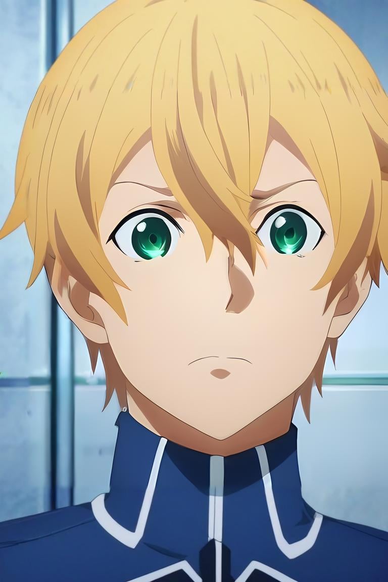 score_9, score_8_up, score_7_up, source_anime, anime screencap, anime coloring, , , upper body, , 1boy, solo, male focus, <lora:eugeo_sao_pony:0.84>, eugeo_sao, blonde hair, green eyes, hair between eyes, short hair, cop costume, science fiction hard science fiction, , <lora:sdxl_lightning_8step_lora:1>