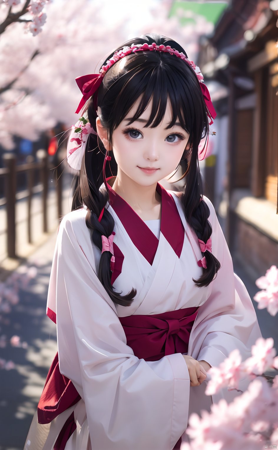  masterpiece,8k,best quality,loli,solo,((depth of field)),bowknot,long hair,light,sakura