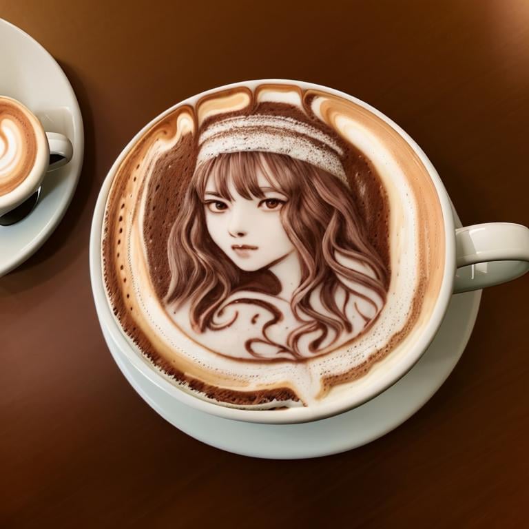 masterpiece, best quality, latte_art\(character\), 1girl, <lora:latteArt:1>