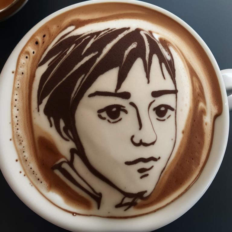 masterpiece, best quality, latte_art\(character\), 1boy, <lora:latteArt:0.7>