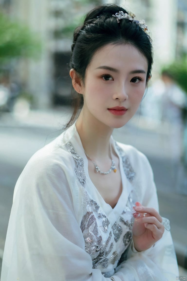  Surrealist beauty photo, 1girl,solo, hanfu