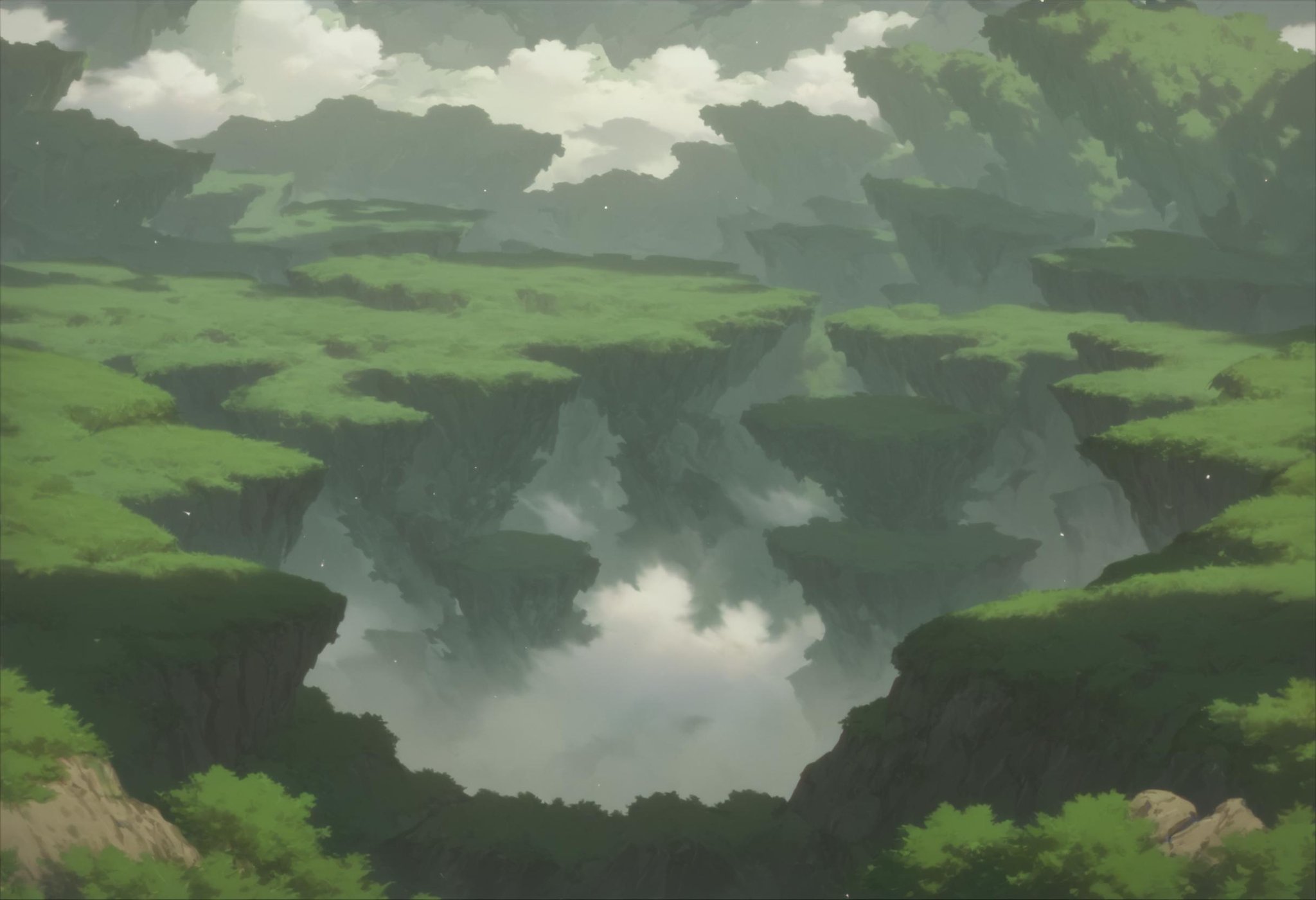 score_9_up score_8_up score_7_up, scenery, temptation, forest, rock<lora:made_in_abyss_landscape_pony2:1>