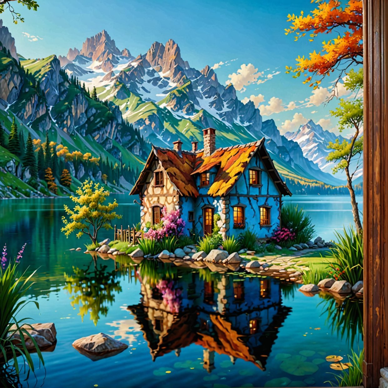 Abandoned house by the lake,landscape, water, (8k wallpaper of extremely detailed CG unit), most beautiful works of art in the world, majestic oil painting professional, intricate, high detail, sharp focus, dramatic and photorealistic painting art
Estimated Cost 