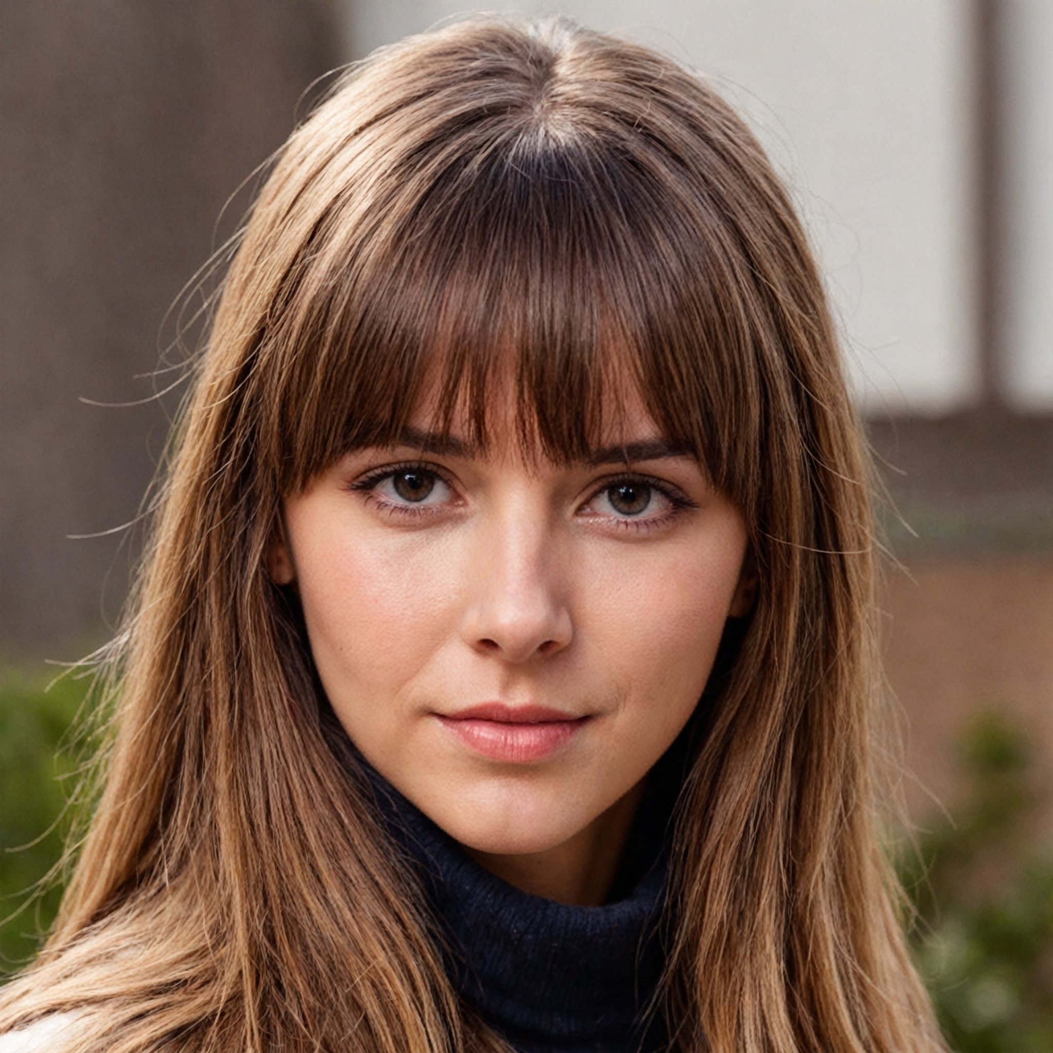 photo, woman, 25 years old, german, front bangs