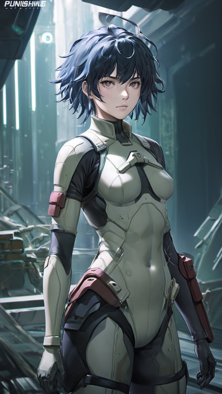 Photo of a  "Ghost in the Shell" style butifful female explorer-traveler. , detailed face, whole body, pgr,digital art, 8k, an otherworldly,looking_at_viewer, insanelly detailled, beautiful look, detailed hair, ultra focus, face illumined, face detailed,  hyperrealism painting concept art, detailed character design, matte painting, sharp focus, 
