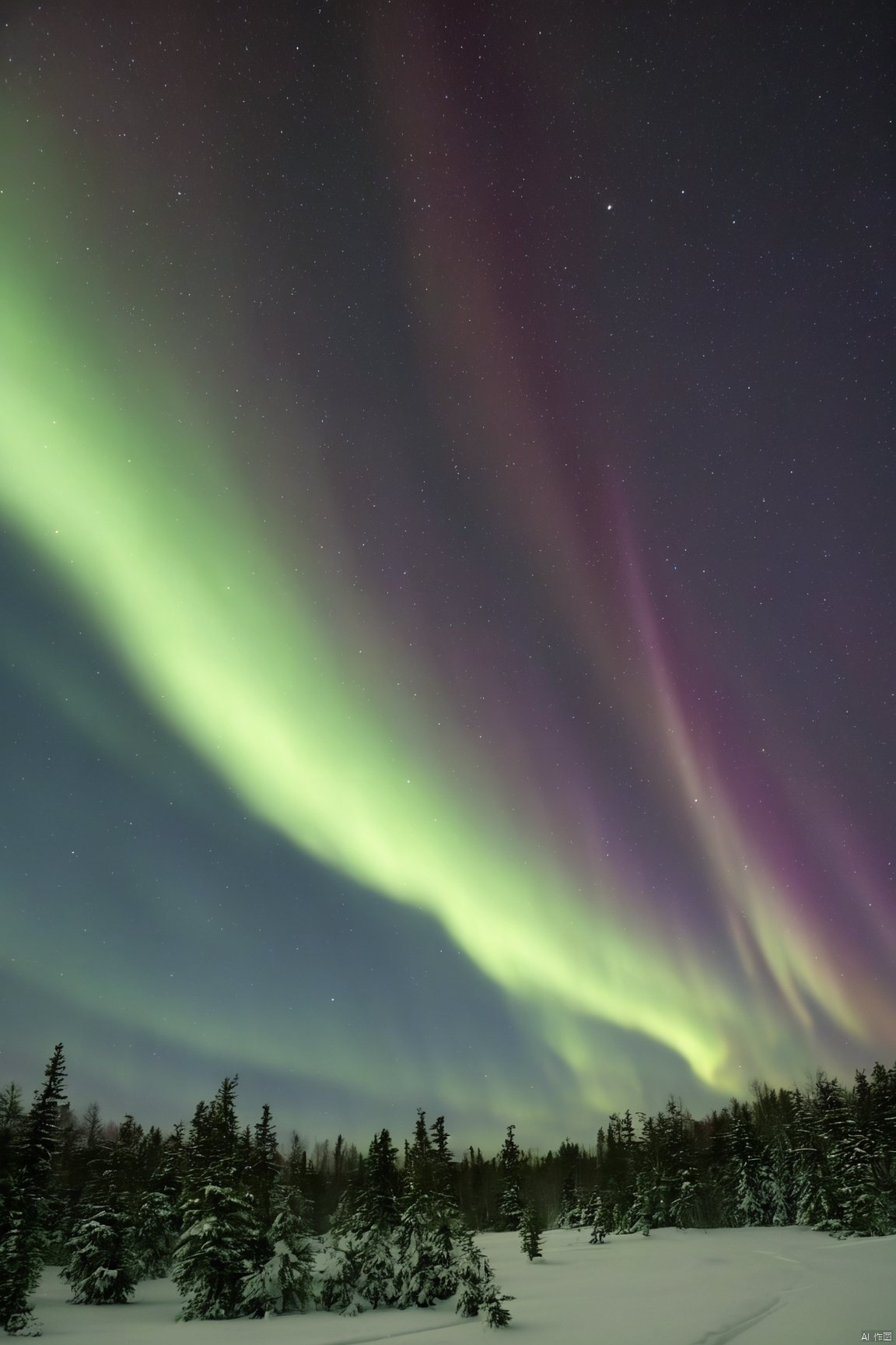 X-aurora,nature,night sky,scenery,outdoors