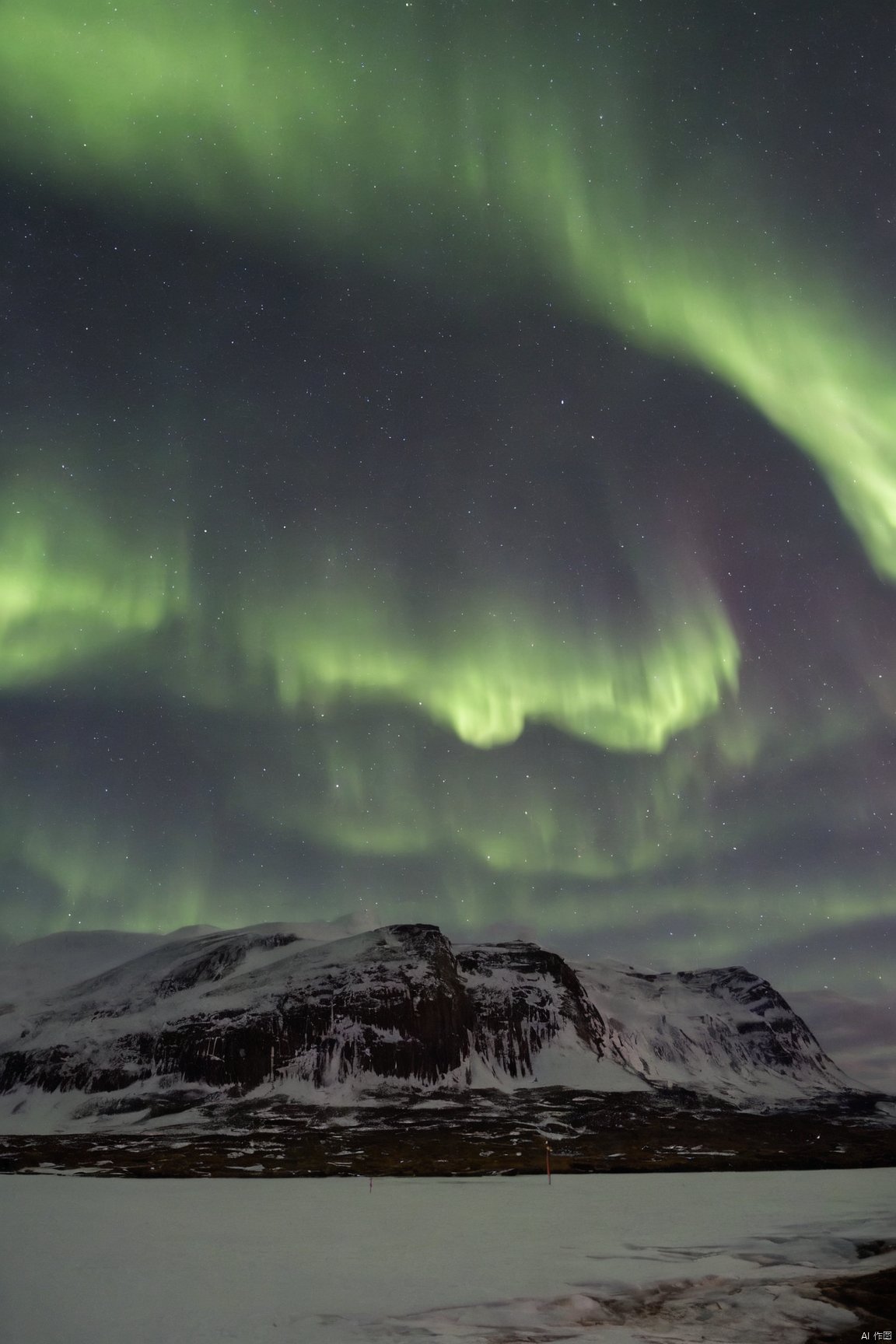 X-aurora,nature,night sky,scenery,outdoors