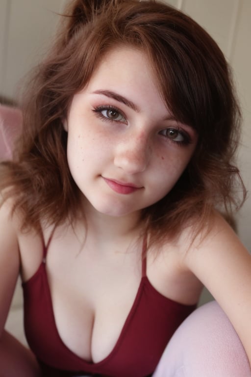 18years girl, 1girl, ((cute_girl)), ((18yo)), ((slim)), 18 years old,cute_girl,((photorealistic)), very faint very small tiny pale freckles ,masterpiece,pornstar,solo,realistic_lighting, natural skin, natural lighting,pornstar, Extremely Realistic,perfect eyes ,photorealistic, 
Masterpiece,realism,photography,rose