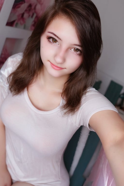 18years girl, 1girl, ((cute_girl)), ((18yo)), ((slim)), 18 years old,cute_girl,((photorealistic)),masterpiece,pornstar,solo,realistic_lighting, natural skin, natural lighting,pornstar, Extremely Realistic,perfect eyes ,photorealistic, 
Masterpiece,realism,photography,rose