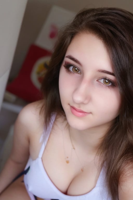 18years girl, 1girl, ((cute_girl)), ((18yo)), ((slim)), 18 years old,cute_girl, ((photorealistic)), masterpiece,pornstar,solo,realistic_lighting, natural skin, natural lighting,pornstar, Extremely Realistic,perfect eyes ,photorealistic, 
Masterpiece,realism,photography,rose