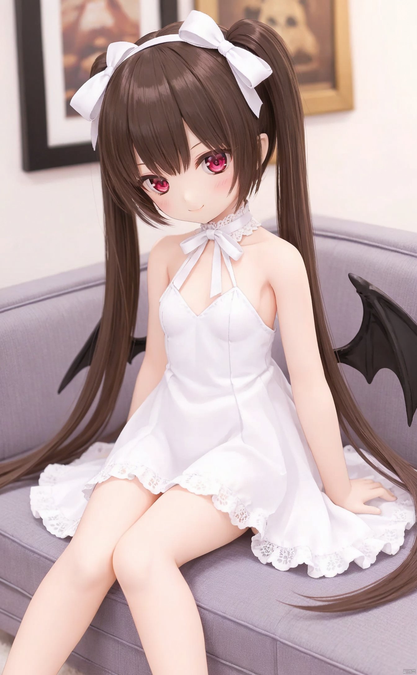 very long hair,twintails,loli,loli,loli,loli,loli,loli,loli,loli,grossissementdedeuxcentsoixantepourcent_portrait,grossissementdedeuxcentsoixantepourcent_portrait,grossissementdedeuxcentsoixantepourcent_portrait,grossissementdedeuxcentsoixantepourcent_portrait,grossissementdedeuxcentsoixantepourcent_portrait,grossissementdedeuxcentsoixantepourcent_portrait,grossissementdedeuxcentsoixantepourcent_portrait,grossissementdedeuxcentsoixantepourcent_portrait,ff40745b5cMI,ff40745b5cMI,ff40745b5cMI,ff40745b5cMI,ff40745b5cMI,ff40745b5cMI,ff40745b5cMI,ff40745b5cMI, 144395, 1girl, solo, dress, wings, sleeveless, long_hair, twintails, looking_at_viewer, bare_shoulders, sleeveless_dress, white_dress, bare_arms, sitting, red_eyes, demon_wings, barefoot, couch, bangs, closed_mouth, smile, breasts, ribbon, sidelocks, small_breasts, bare_legs, on_couch, blush, brown_hair, bow, white_ribbon, arm_support, short_dress, shiny