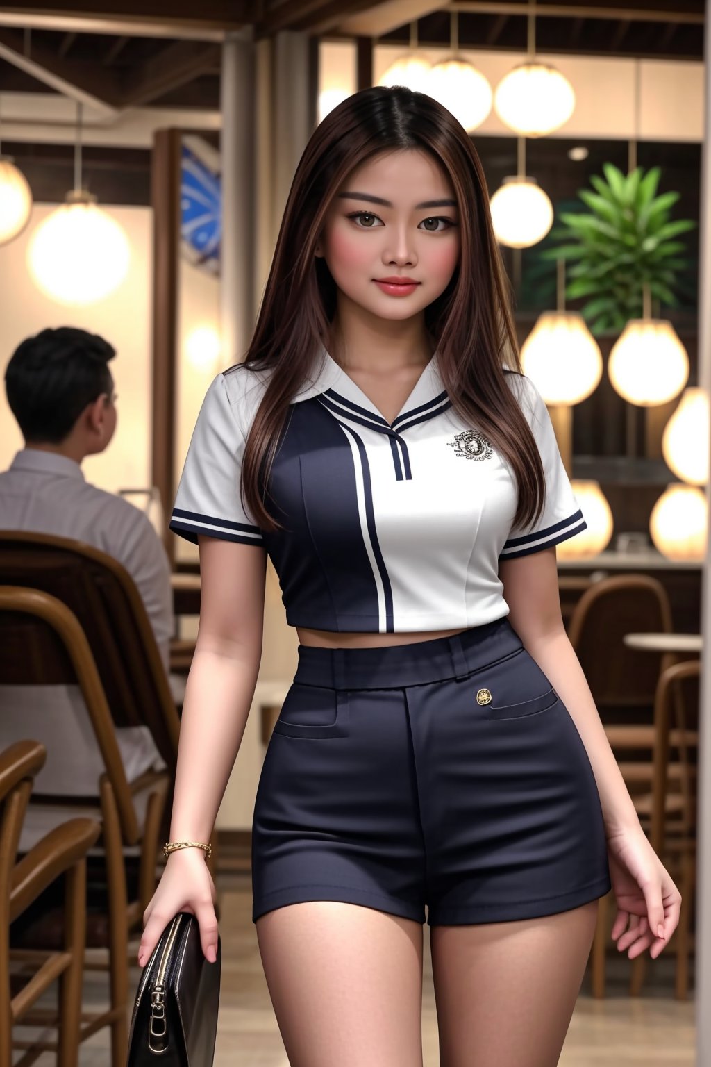 (glamour:1.3)-photo-of-irresistible-1girl, shameless-in-her-teens, realistic-detailed-skin, (((Ultra-HD-photo-same-realistic-quality-details))), remarkable-colors, black-school-uniform, black-miniskirt, sailor-collar, walking, (((relaxed))), school-outdoors, optimal-lighting, sophto, Daughter of Dragon God,<lora:659111690174031528:1.0>