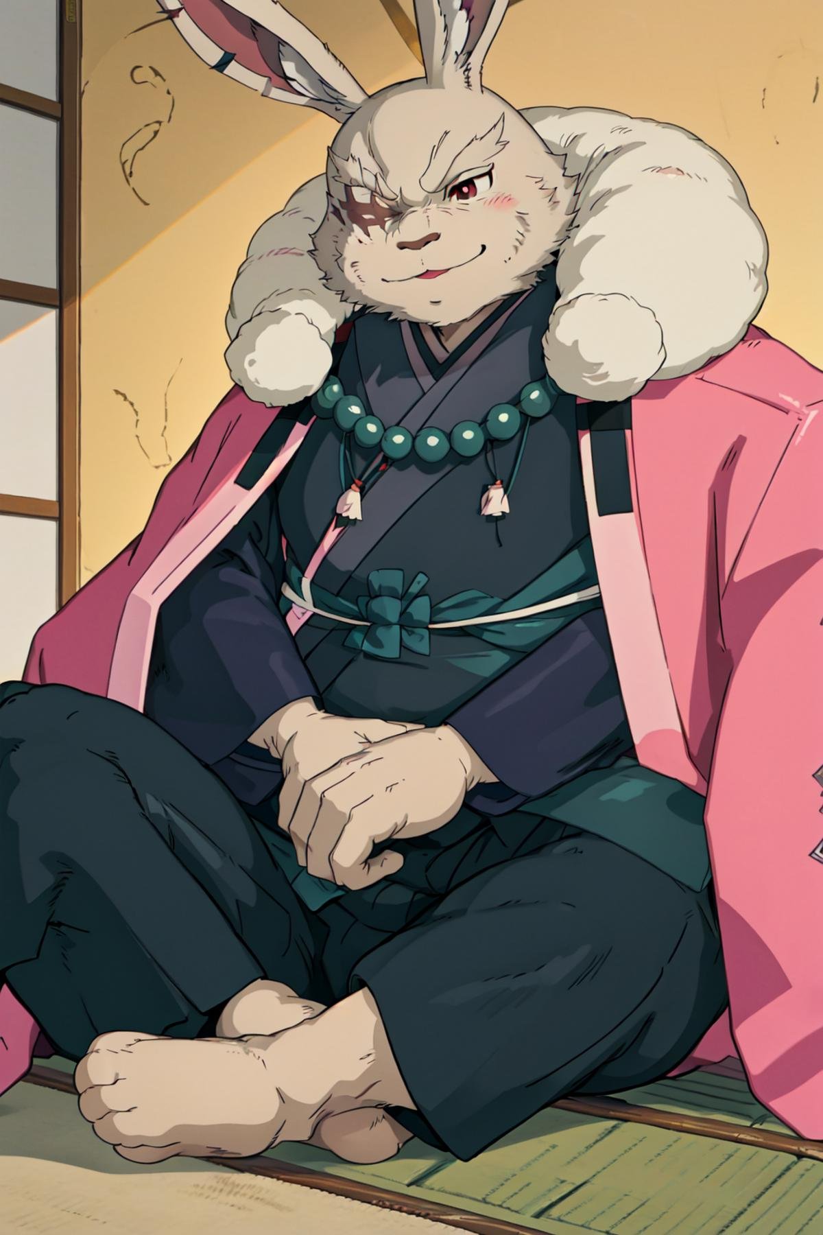 Vysache, furry, 1boy, rabbit b | image created by | Tensor.Art
