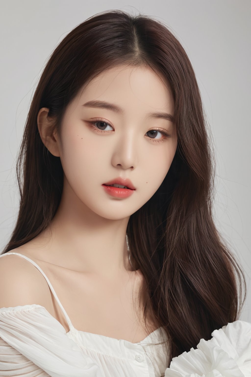 hubggirl,  (Cinematic Aesthetic:1.4) ,
Cinematic Photo of a beautiful korean fashion model,
studio photo of Korea s top 20-year-old idol, captured by professional photographer with bright studio lighting