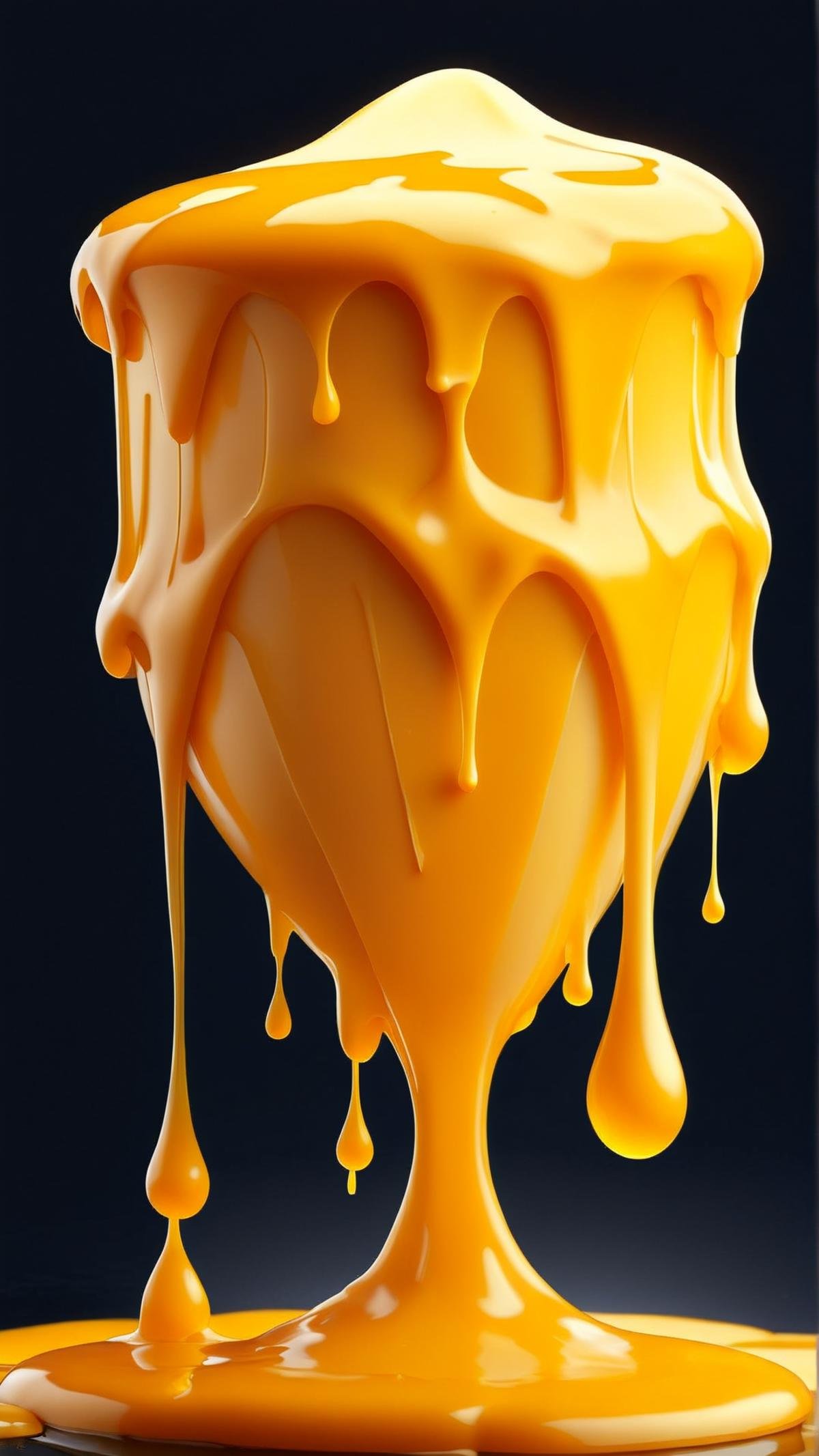 <lora:CheeseOnTopStyleXL:1> CheeseOnTopStyle, Yellow cheese, fairy, melted liquid on top, (Masterpiece:1.3) (best quality:1.2) (high quality:1.1)