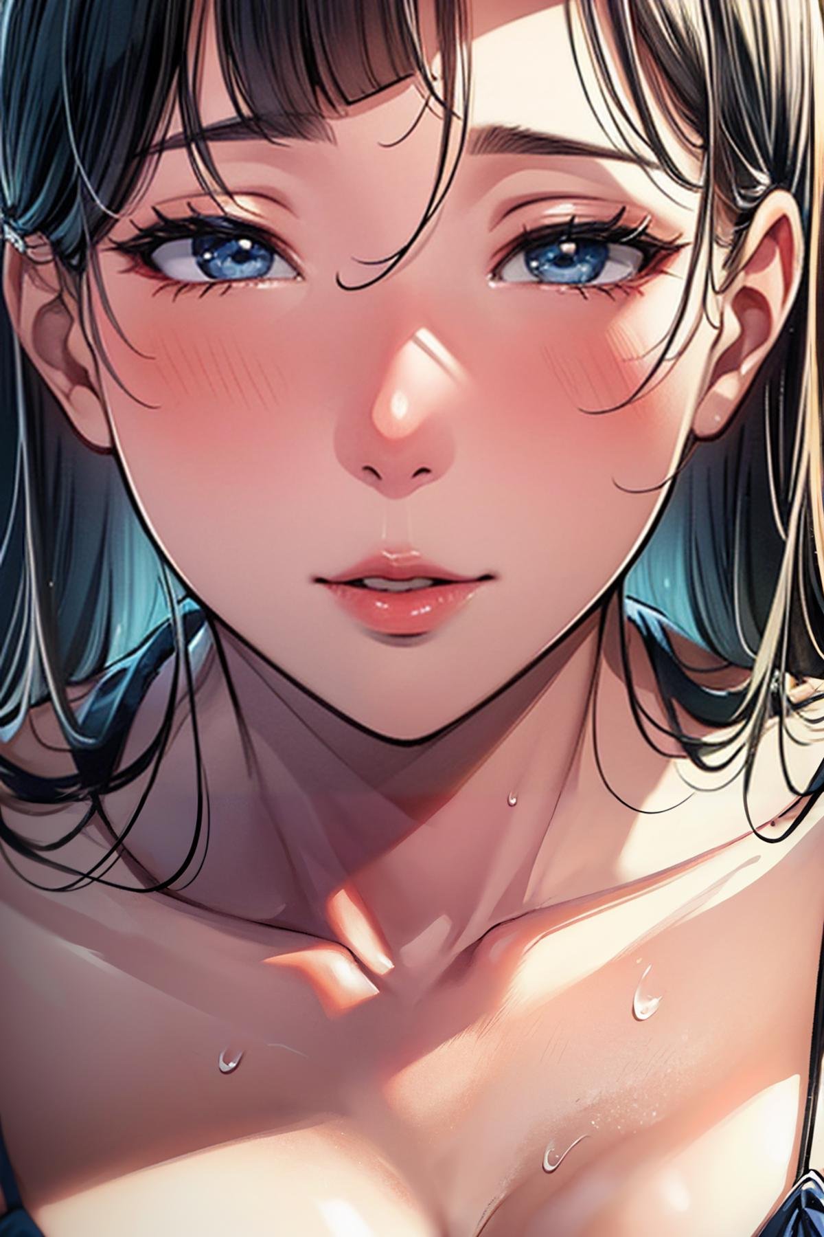 <lora:HC_Ling Yao:0.7>,HC_Ling Yao,blush,mature_female,solo,ocean,(Close-Up:1.1),, 8k, best quality, masterpiece, rule of thirds, superb, high resolution, sharp focus, extremely detailed description, professional, gorgeous and intricate details,