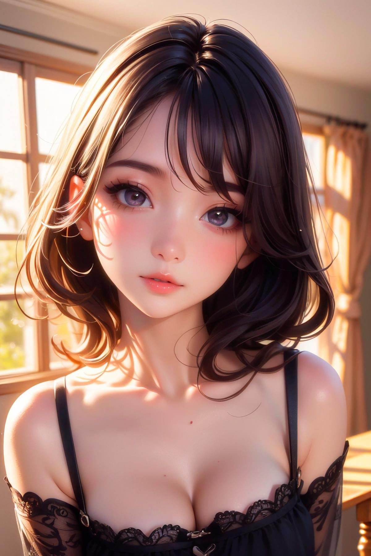 <lora:Korean beauty:0.8>,1girl,__Indoor__,Blush, 8k, best quality, masterpiece, rule of thirds, superb, high resolution, sharp focus, extremely detailed description, professional, gorgeous and intricate details,