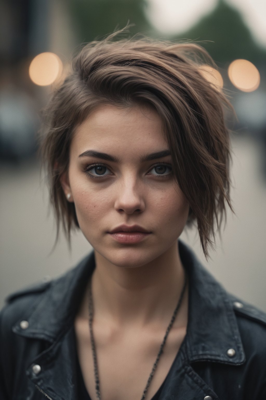 Beautiful girl, cinematic film still, 35mm photograph, shallow depth of field, vignette, highly detailed, film grain, grainy, bokeh, textured, distressed, vintage, edgy, punk rock vibe, dirty, professional, cinemascope, moody, epic, gorgeous