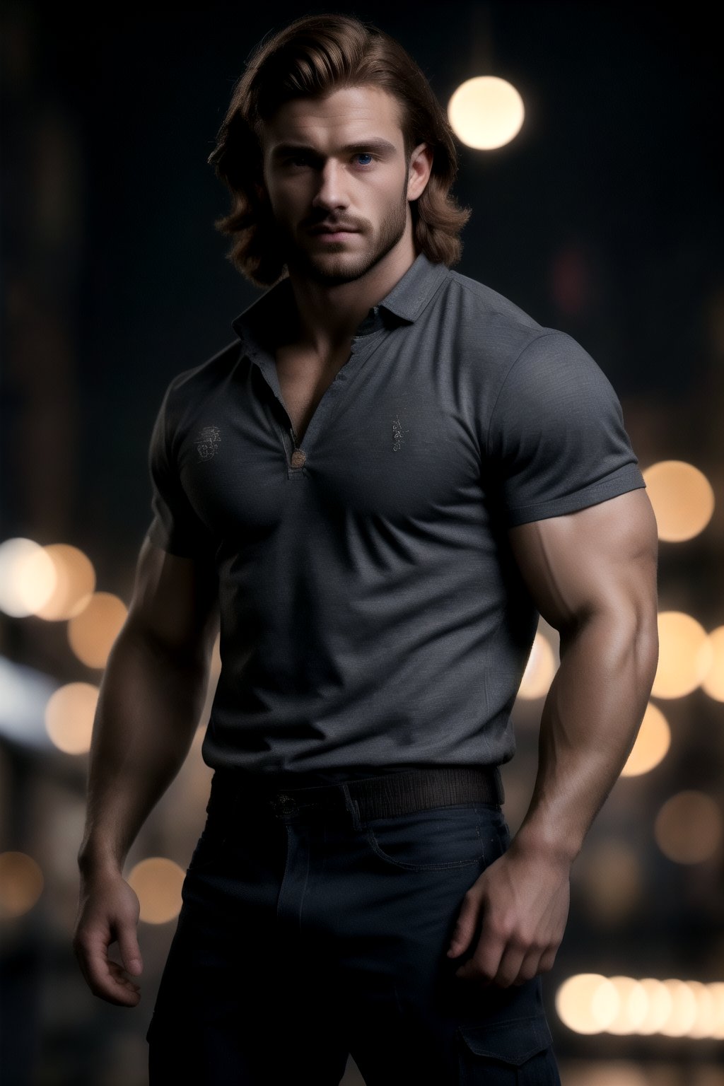 my favorite image of a man, realistic, jaeggernawt, 26yearold, English, masculine medium hair, bokeh, highres image scan, centrefold, no crop