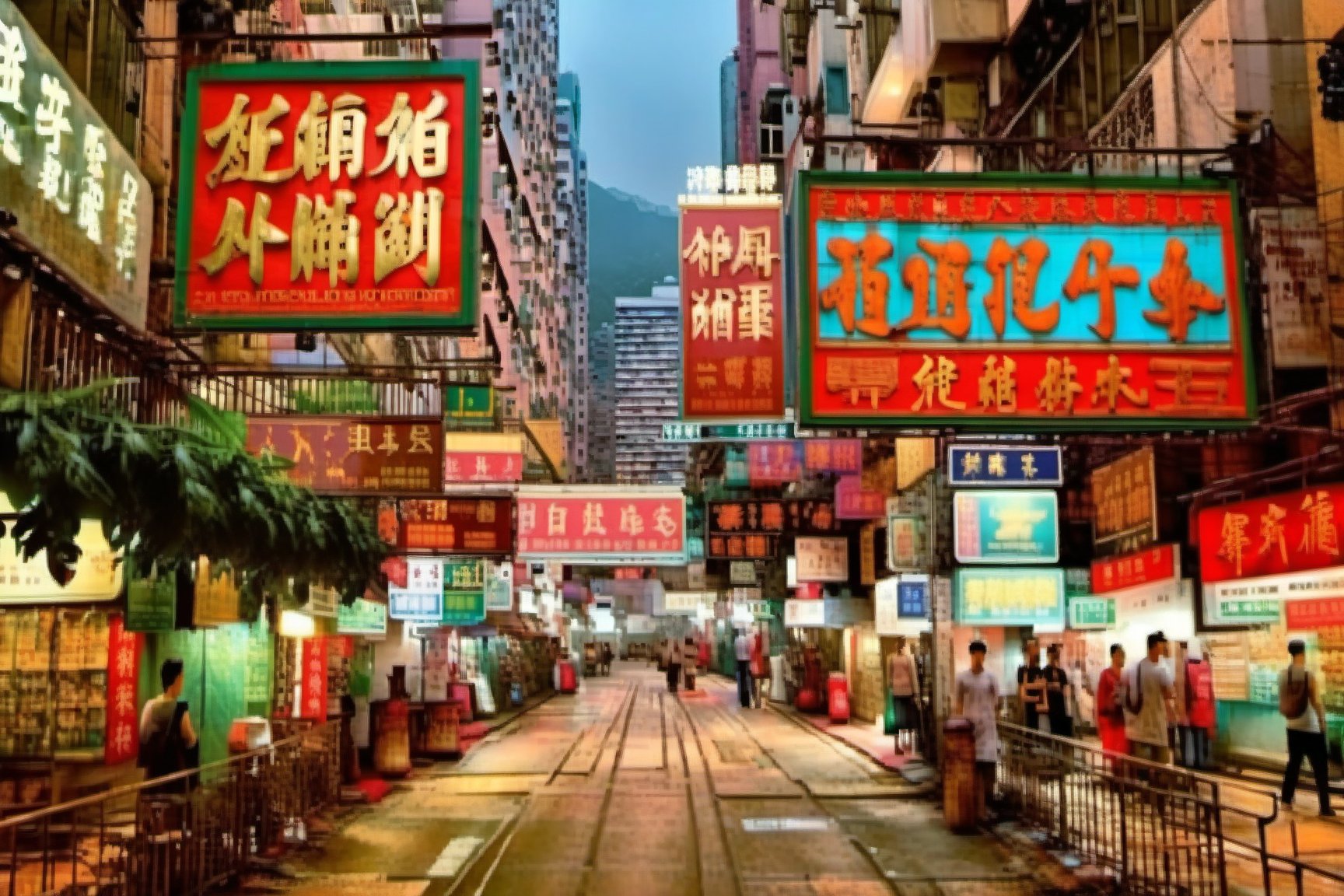 masterpiece, high quality, realistic aesthetic photo ,(HDR:1.2), hong kong