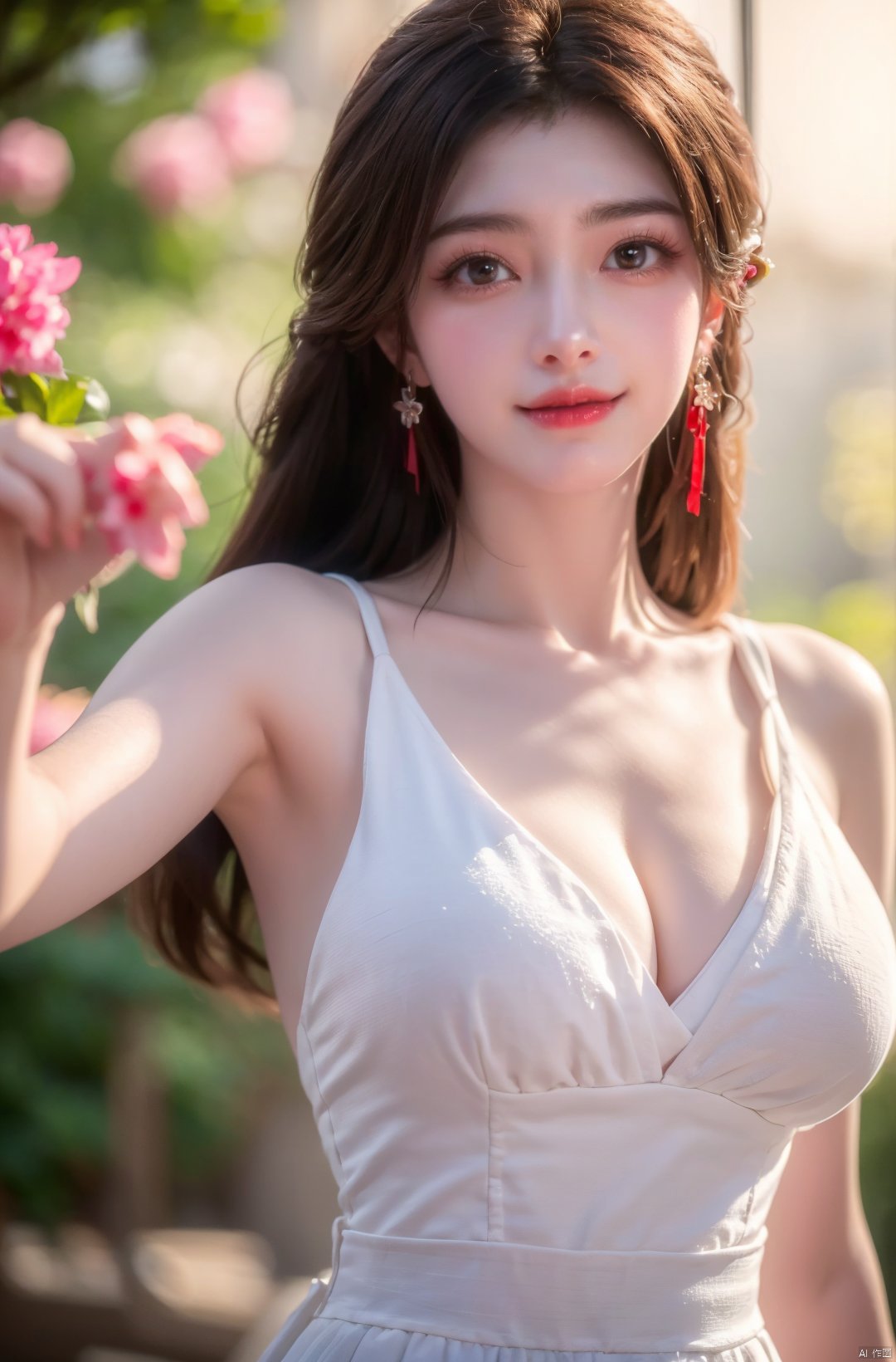  masterpiece,(best quality),cowboy shot,(good structure), dslr quality,depth of field,kind smile,looking_at_viewer,dynamic pose,xhuolinger,(big breasts:1.23),xtianqiong,xyunluo,x-hydrangea, ty-hd,girl