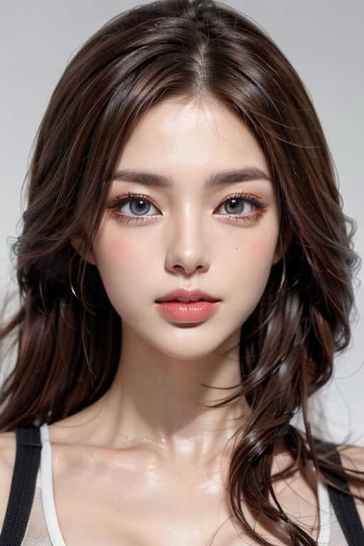 Generate a beauty avatar, she is beautiful, face front,with beautiful facial features, gazing at the audience, detailed skin texture, movie lighting, realistic, milky white background
realistic ,beauty,masterpiece,best quality,lana