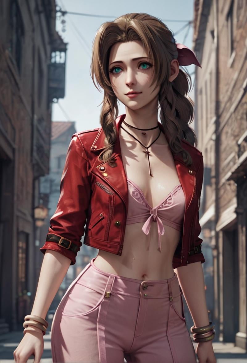 source_real, unreal_engine, 1girl,  aerith final fantasy 7,  <lora:Unreal_Engine_Style_Pony:0.7>, score_9, score_8_up, score_7_up,