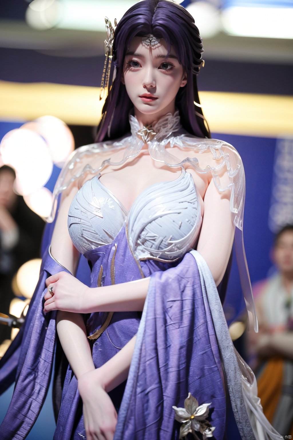 masterpiece,(best quality),1girl, XyunxiPVC,(big breasts:1.19), realistic,Xyunxi,Xliushen,Xhuolinger,Xyunluo