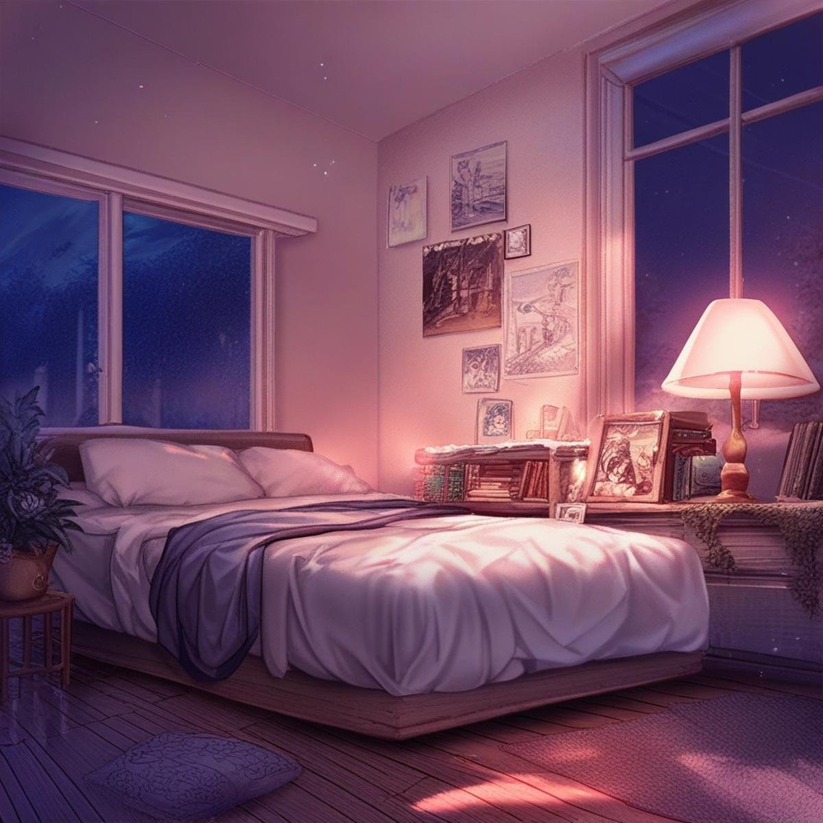 score_9, score_8_up, score_7_up, score_6_up, score_5_up, zero pictured, bedroom, night, nighttime, vnbg, classic_bg