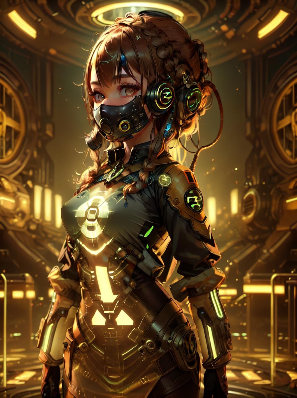 <lora:Hazard_r1:0.8>,nuclearhazard,1girl,transparent clothing,radiation,solo,