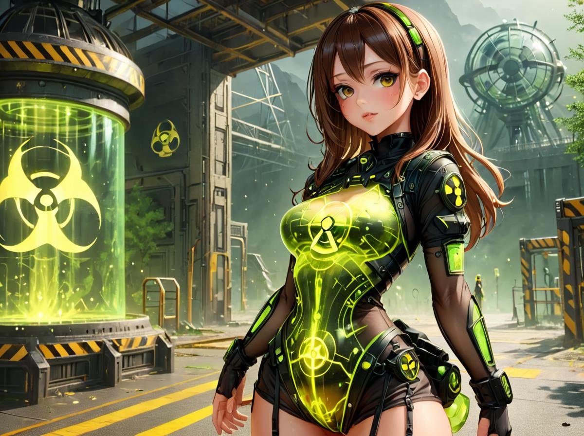 <lora:nuclearhazard_Xl:0.8>,nuclearhazard,,1girl,clothes,radiation, transparent, nuclear, see-through